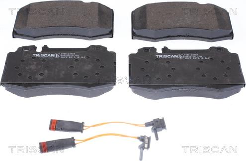 Triscan 8110 23058 - Тормозные колодки, дисковые, комплект autosila-amz.com