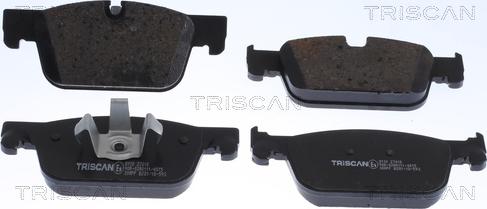 Triscan 8110 27018 - Тормозные колодки, дисковые, комплект autosila-amz.com