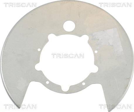 Triscan 8125 15208 - Отражатель, защита, тормозной диск autosila-amz.com