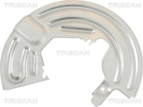 Triscan 8125 25105 - Отражатель, защита, тормозной диск autosila-amz.com