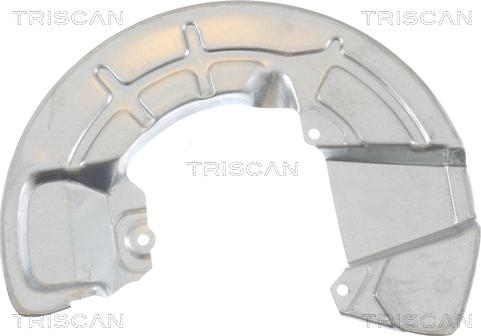 Triscan 8125 27106 - Отражатель, защита, тормозной диск autosila-amz.com