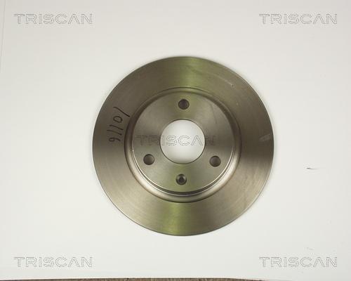Triscan 8120 10116 - Тормозной диск autosila-amz.com