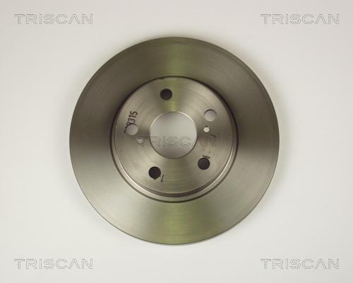 Triscan 8120 13133 - Тормозной диск autosila-amz.com