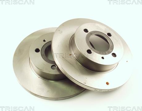 Triscan 8120 12104 - Тормозной диск autosila-amz.com