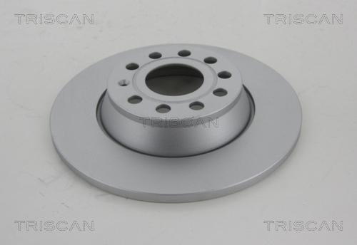 Triscan 8120 291001C - диск тормозной задн. VW autosila-amz.com