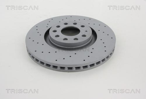 Triscan 8120 291007C - Тормозной диск autosila-amz.com
