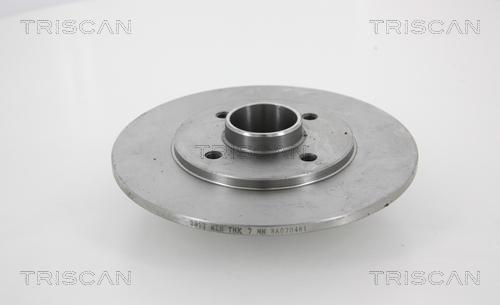 Triscan 8120 25148 - Тормозной диск autosila-amz.com