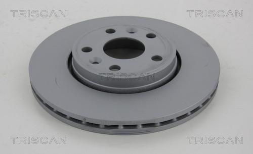 Triscan 8120 25165C - Тормозной диск autosila-amz.com