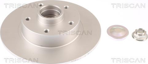 Triscan 8120 25184C - Тормозной диск autosila-amz.com