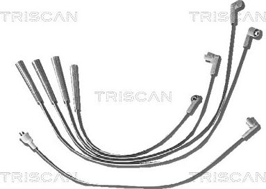 Triscan 8860 4060 - Комплект проводов зажигания autosila-amz.com