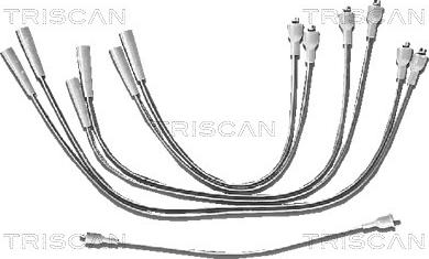 Triscan 8860 4025 - Комплект проводов зажигания autosila-amz.com