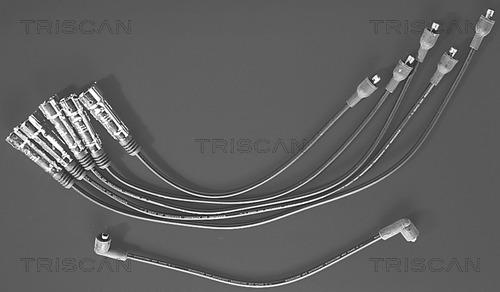 Triscan 8860 4104 - Комплект проводов зажигания autosila-amz.com