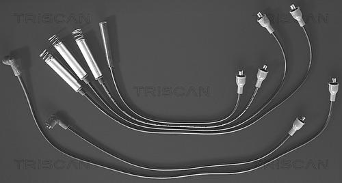 Triscan 8860 4123 - Комплект проводов зажигания autosila-amz.com