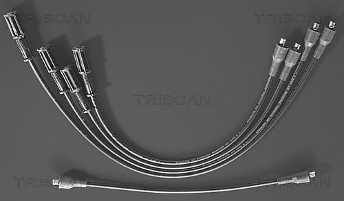 Triscan 8860 7265 - Комплект проводов зажигания autosila-amz.com