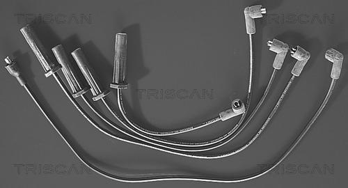 Triscan 8860 7236 - Комплект проводов зажигания autosila-amz.com
