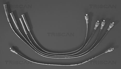 Triscan 8860 7220 - Комплект проводов зажигания autosila-amz.com