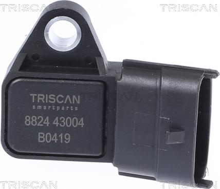 Triscan 8824 43004 - Датчик, давление во впускной трубе autosila-amz.com