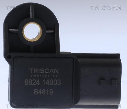 Triscan 8824 14003 - Датчик, давление во впускной трубе autosila-amz.com