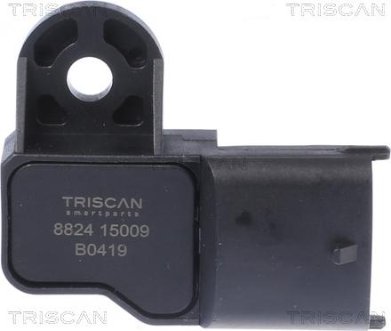 Triscan 8824 15009 - Датчик, давление во впускной трубе autosila-amz.com