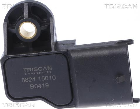 Triscan 8824 15010 - Датчик, давление во впускной трубе autosila-amz.com