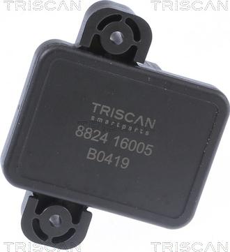 Triscan 8824 16005 - Датчик, давление во впускной трубе autosila-amz.com