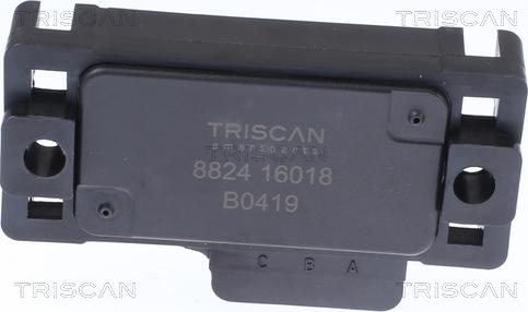 Triscan 8824 16018 - Датчик, давление во впускной трубе autosila-amz.com