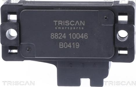 Triscan 8824 10046 - Датчик, давление во впускной трубе autosila-amz.com