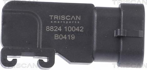 Triscan 8824 10042 - Датчик, давление во впускной трубе autosila-amz.com