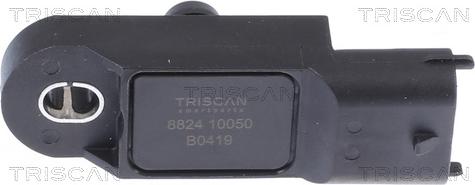 Triscan 8824 10050 - Датчик, давление во впускной трубе autosila-amz.com