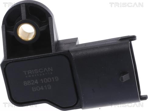Triscan 8824 10019 - Датчик, давление во впускной трубе autosila-amz.com