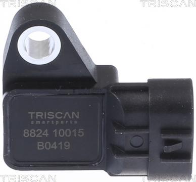 Triscan 8824 10015 - Датчик, давление во впускной трубе autosila-amz.com