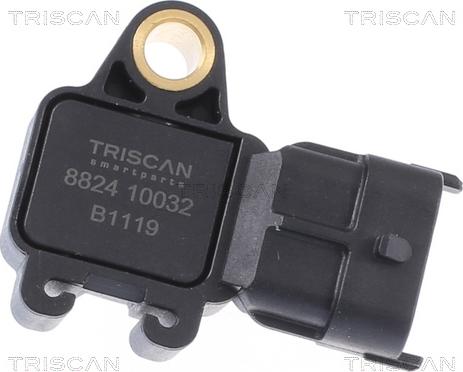 Triscan 8824 10032 - Датчик, давление во впускной трубе autosila-amz.com