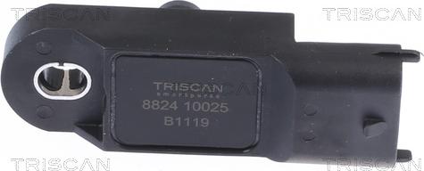 Triscan 8824 10025 - Датчик, давление во впускной трубе autosila-amz.com