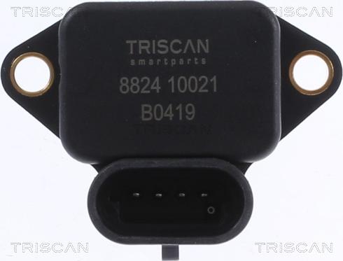 Triscan 8824 10021 - Датчик, давление во впускной трубе autosila-amz.com