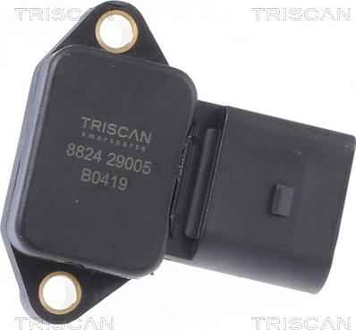 Triscan 8824 29005 - Датчик, давление во впускной трубе autosila-amz.com