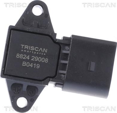Triscan 8824 29008 - Датчик, давление во впускной трубе autosila-amz.com