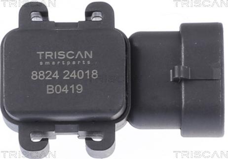 Triscan 8824 24018 - Датчик, давление во впускной трубе autosila-amz.com