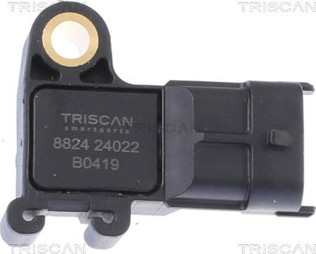 Triscan 8824 24022 - Датчик, давление во впускной трубе autosila-amz.com