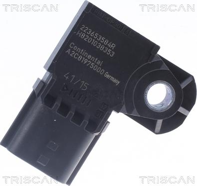 Triscan 8824 23015 - Датчик, давление во впускной трубе autosila-amz.com
