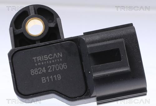 Triscan 8824 27006 - Датчик, давление во впускной трубе autosila-amz.com