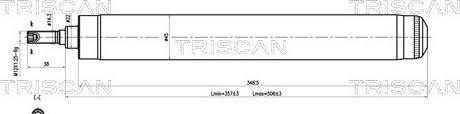 Triscan 8705 24101 - Амортизатор autosila-amz.com