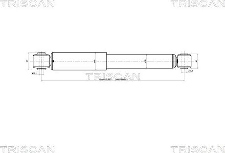 Triscan 8705 24202 - Амортизатор autosila-amz.com
