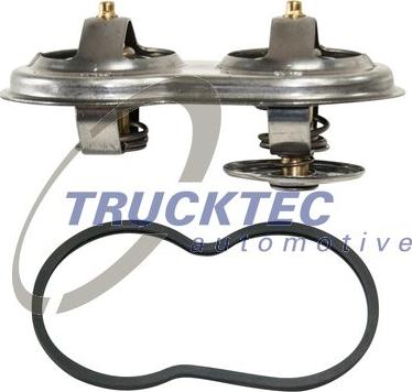 Trucktec Automotive 04.19.101 - термостат ! 83°С двойной \\Scania G/P/R/T 93/113/114/143 autosila-amz.com