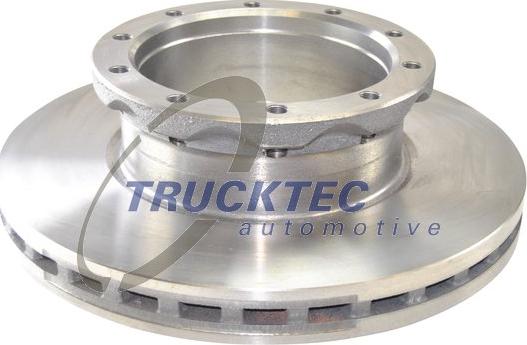 Trucktec Automotive 04.35.102 - Тормозной диск autosila-amz.com