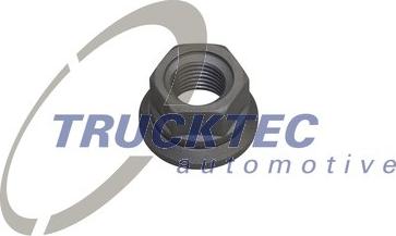 Trucktec Automotive 04.33.010 - Гайка колесная Scania с юбкой с правой резьбой 7/8 H=30.8 SW33 autosila-amz.com