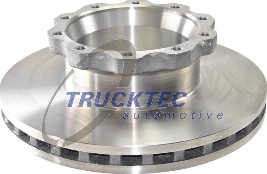 Trucktec Automotive 05.35.033 - Тормозной диск autosila-amz.com