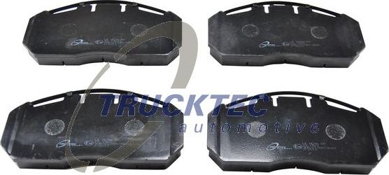 Trucktec Automotive 05.35.027 - Тормозные колодки, дисковые, комплект autosila-amz.com