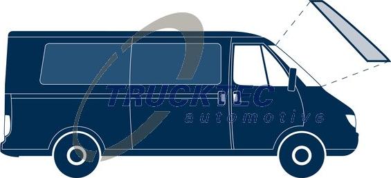 Trucktec Automotive 01.50.018 - Прокладка, ветровое стекло autosila-amz.com