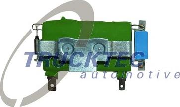 Trucktec Automotive 01.58.067 - Сопротивление, реле, вентилятор салона autosila-amz.com