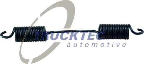 Trucktec Automotive 01.67.074 - Пружина тормозной колодки autosila-amz.com